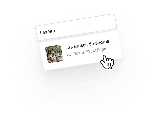 Regístrate y añade tu restaurante